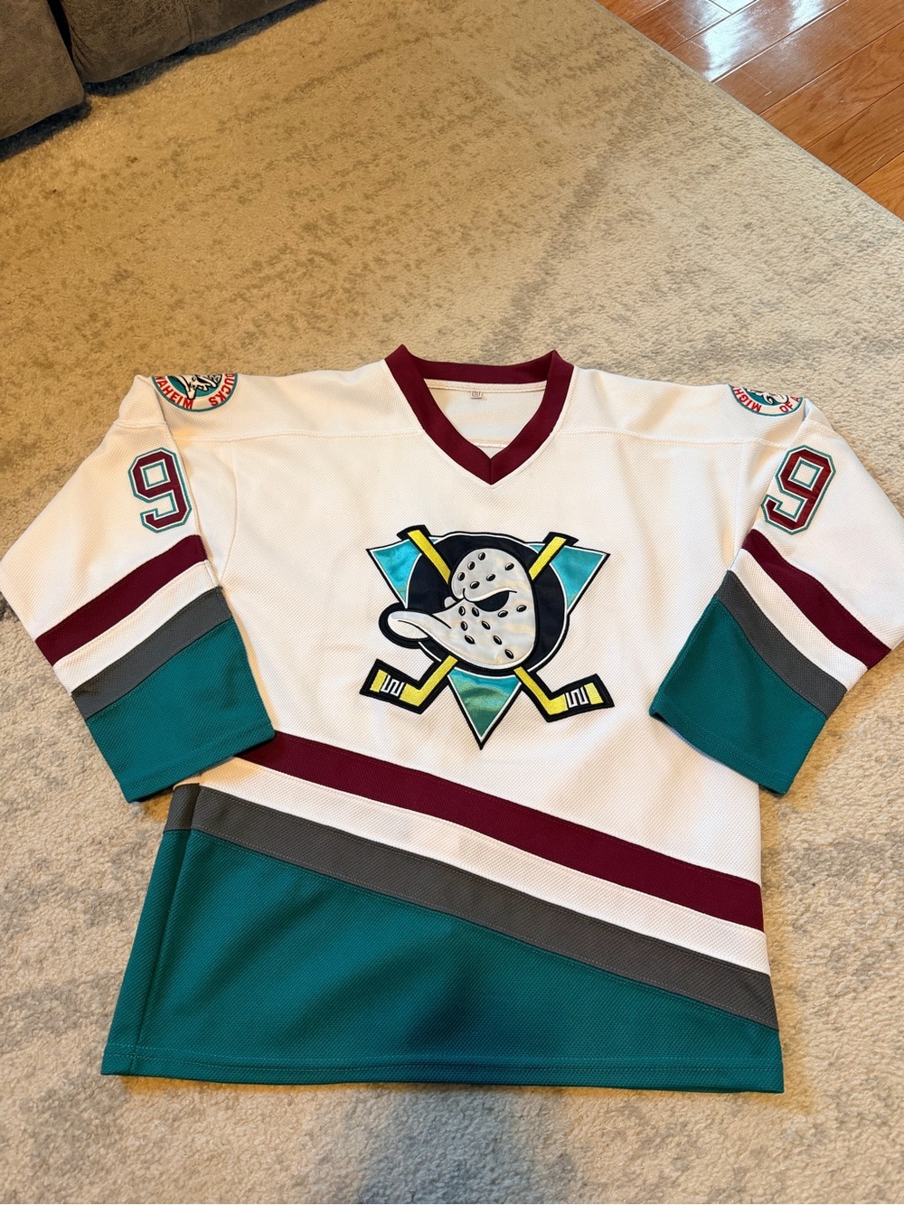 Mighty Ducks Banks Jersey